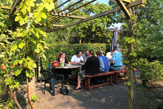 Terras-3 Actieve vakantieweek in de waterrijke Wieden